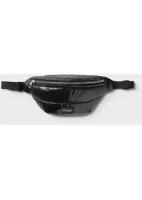 Mendler Wouf Quilted Collection Waist Bag Glossy Black