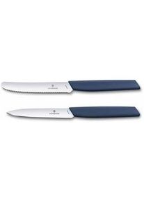 Victorinox Swiss Modern Gemüsemesser-Set, 2-teilig Marine