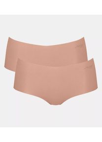 Sloggi - Culotte courte - Rose bois 00XS - Sloggi Zero Modal .