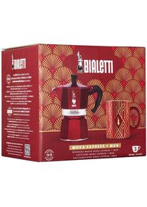 Bialetti Moka Express Déco Glamour - 3 cups + 1 mug