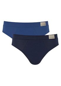 Sloggi Heren Slip blauw / zwart L
