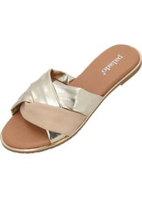Palado Pantolette 'Okora' Damen beige / braun / gold Größe 40