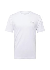 EA7 Emporio Armani Heren Shirt grijs / wit S