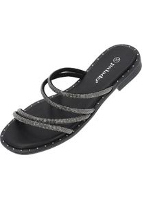 Palado Pantolette Damen schwarz Größe 37