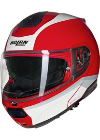 Nolan N100-6 Incognito 345, flip up helmet , color: Red/White/Grey , size: M