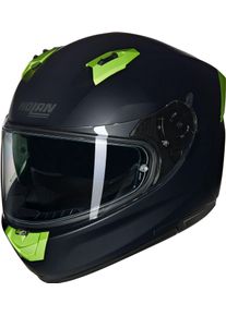 Nolan N60-6 Classico Nobile 311, casco integrale , colore: Opaco Nero/Verde Chiaro , dimensione: L
