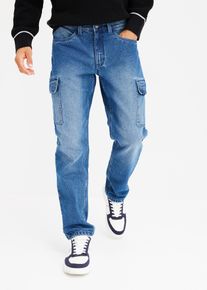 Jeans cargo termici relaxed fit straight - Blu - Taglia 42 - bonprix