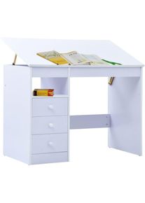 Bureau pour enfants Inclinable Blanc WRG373249 MAISONCHIC