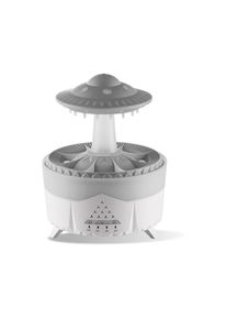 Sjqka - Humidificateurs en forme de gouttes de pluie pour chambre à coucher, maison, 350 ml, grande capacité, diffuseurs d'huiles essentielles pour