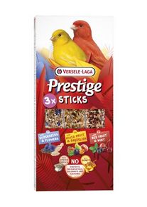 Versele-Laga Prestige Sticks tyčinky pro kanáry Triple Variety 3x30g