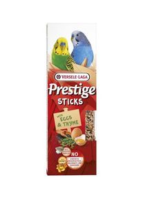 Versele-Laga Prestige Sticks tyčinky pro andulky Eggs&Thyme 60 g