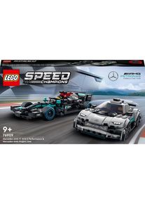 Lego Speed Champions 76909 Mercedes-AMG F1 W12 E Performance & Mercedes-AMG Project One