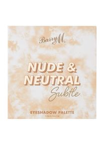 Barry M - Nude & Neutral Eyeshadow Palette Paletky 13.5 g Light/Medium