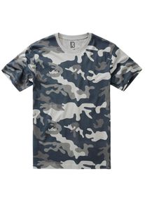 Brandit Premium T-Shirt Cotton grey camo, Größe S, Herren, Baumwolle, Brandit