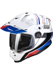 Scorpion ADF-9000 Air Desert, kask enduro , kolor: Biały/Niebieski/Czerwony , rozmiar: XL
