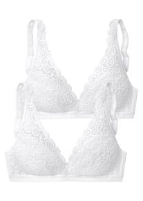 Petite Fleur, Damer, BH, Hvid, St&oslash;rrelse 70