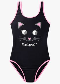 bonprix Costum de baie, negru, 164/170