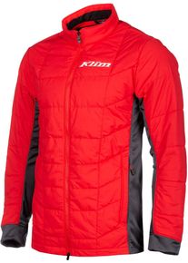 Klim Override Alloy, functionele jas , kleur: Neon-Rood/Donkergrijs , maat: M