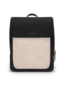 Kapten & Son Kapten & Son Dames Rugzak 'Tromso Cream Black' crème / zwart One Size