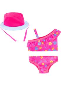 BAYER Puppenkleidung »Bikini 38-42 cm«, (Set, 3 tlg.)