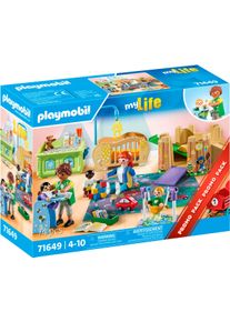 Playmobil® Konstruktions-Spielset »Krabbelgruppe (71649), My Life«, (74 St.), Made in Europe