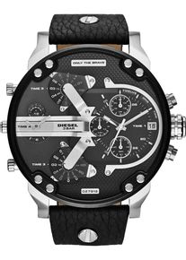 Diesel Montre à affichage analogique Homme noir taille One Size