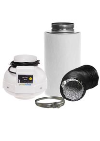 Kit extracteur d'air Prima Klima Eco 360m&sup3;/h &oslash;125mm 1-vitesse