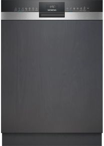 Siemens SN53ES04TE iQ300 Teilintegrierter Geschirrspüler, 60 cm breit, 13 Maßgedecke, aquaStop, HomeConnect, varioSpeed Plus, dosierAssistent, gebürst