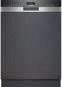 Siemens SN55ES12CE iQ500 Teilintegrierter Geschirrspüler, 60 cm breit, 14 Maßgedecke, aquaStop, HomeConnect, varioSpeed Plus, glassZone, emotionLight,