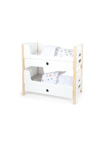 Tchibo - small foot Puppenhochbett »Little Button« - Weiss - Kinder - Größe: onesize