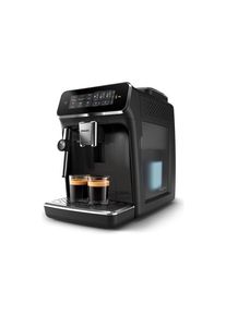Philips 3300 series EP3321 - automatic coffee machine with milk frother - 15 bar - black lacquered *DEMO*