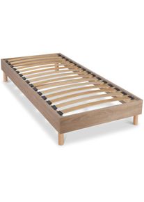 Sommier monolattes Blandice naturel - 80 x 200 cm