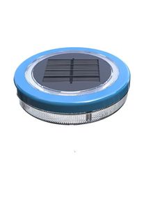 Debuns - Lampe submersible à led à énergie solaire, lumière sous-marine multicolore IP68, lampe de baignoire étanche, lumière de piscine avec capteur