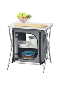 [en.casa] - Meuble de Cuisine d'Extérieur Tullinge Pliable 64 x 60 x 45 cm