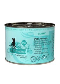 Catz Finefood nat kattenvoer Classic Adult Nr. 3 Gevogelte 6x200 g