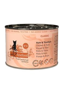 Catz Finefood natvoer kat Classic Adult Nr. 5 Zalm 12x200 g
