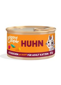 Edgard & Cooper Edgard & Cooper nat kattenvoer Adult brokjes in saus kip 18x85 g