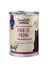 Sanabelle 6 x 400 g Rund en kip