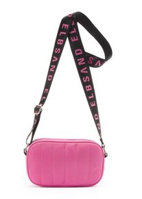 ELBSAND Dames Schoudertas in pink ,maat 0, Witt, 100% Textiel