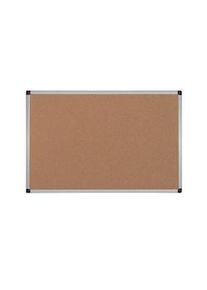 Bi-Office Maya - Tablero de corcho con marco de aluminio, 90 x 60 cm