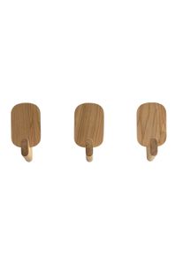Ad Hook Wall hook Crochet mural 3 Set bois massif Zeitraum