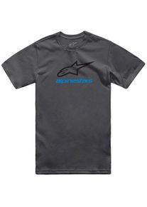 Alpinestars Always 2.0 CSF, t-shirt , cor: Cinzento/Preto/Azul , tamanho: S