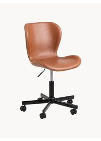 AC Design Skrivbordsstol i konstläder Batilda, höjdjusterbar