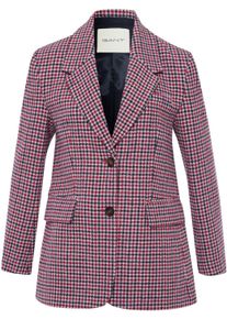 Gant - Lange blazer, rood, Maat 36, wol