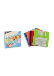 WINKEE - Coaster - Floppy Disc - Six Different Colours