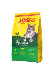 650g Josera JosiCat Crunchy Kippenvoer droog