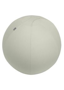 Leitz Ergo Active Sitzball mit Anti-Wegroll-Design, 75cm Grau Ball chair - Stoffbezug - Bis zu 150 kg