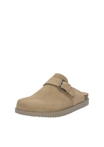 Pull&Bear Pull&Bear Clogs Herren beige Größe 45 Unifarben