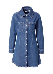 Levi's LEVI'S ® Sukienka koszulowa 'Mini Dress' dla kobiet krwistoczerwony / czarny denim / biały Rozmiar 34
