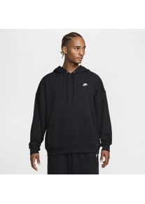 Nike Club Fleece oversized hoodie van sweatstof voor heren - Zwart